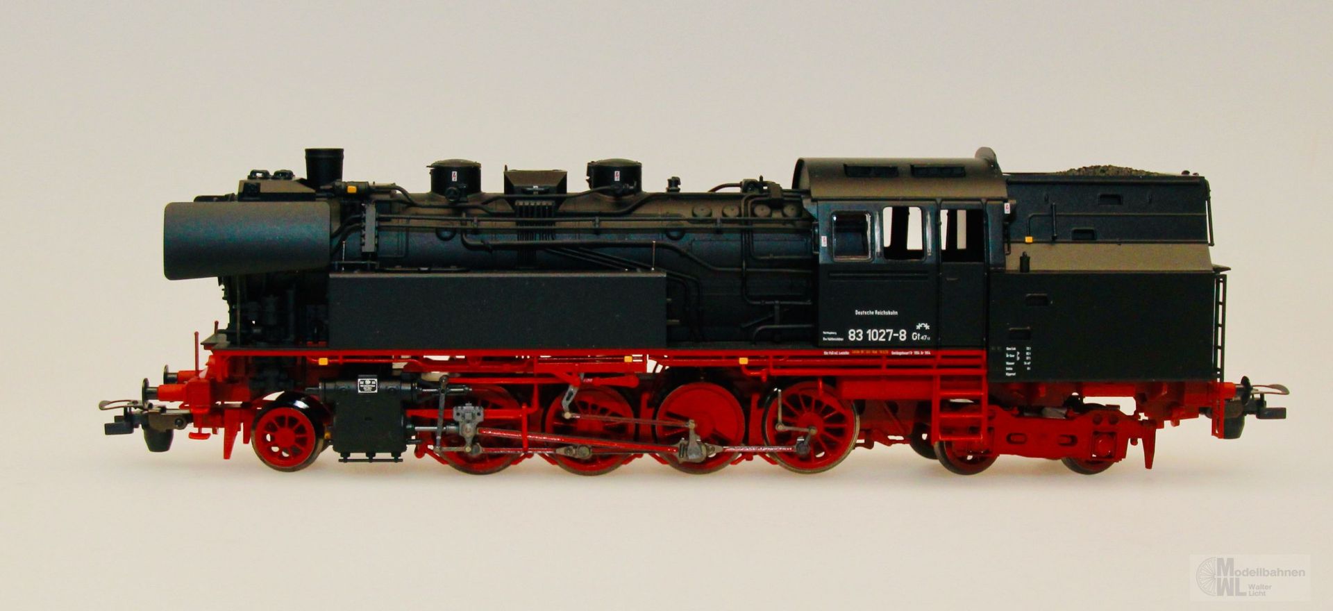 Piko 55916 - PIKO - Dampflok BR 83 1027-8 DR Ep.IV H0/GL Sound Expert Plus